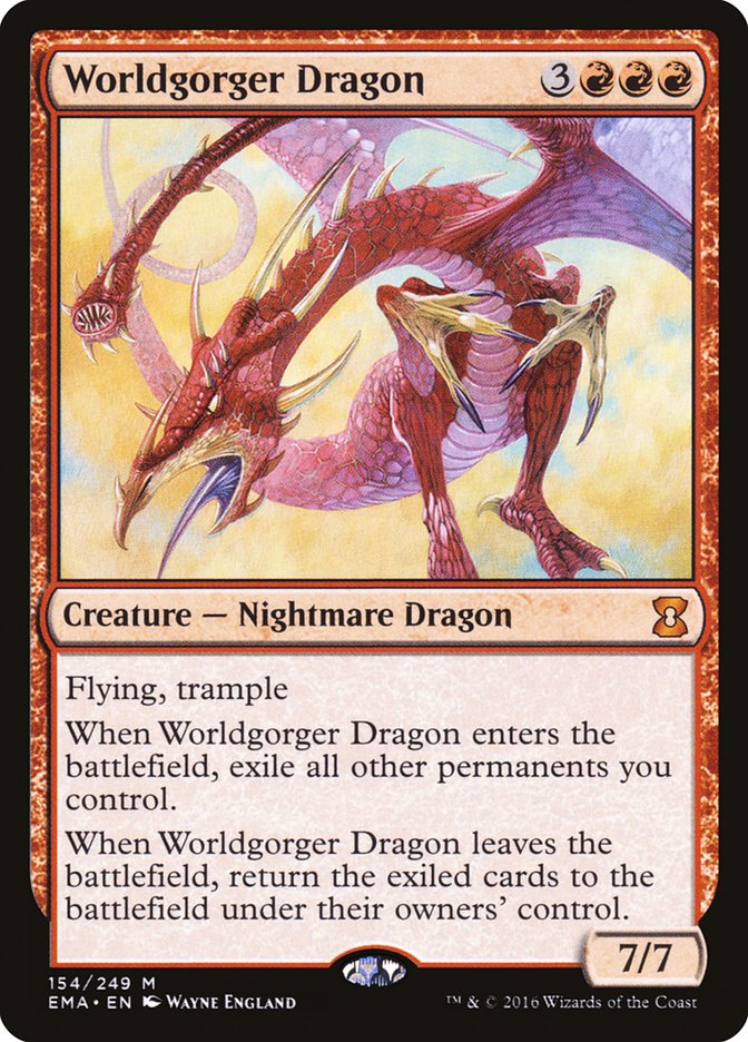 Worldgorger Dragon [Eternal Masters] | Black Swamp Games