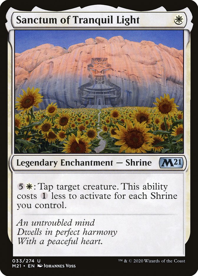 Sanctum of Tranquil Light [Core Set 2021] | Black Swamp Games