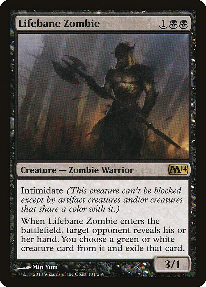 Lifebane Zombie [Magic 2014] | Black Swamp Games