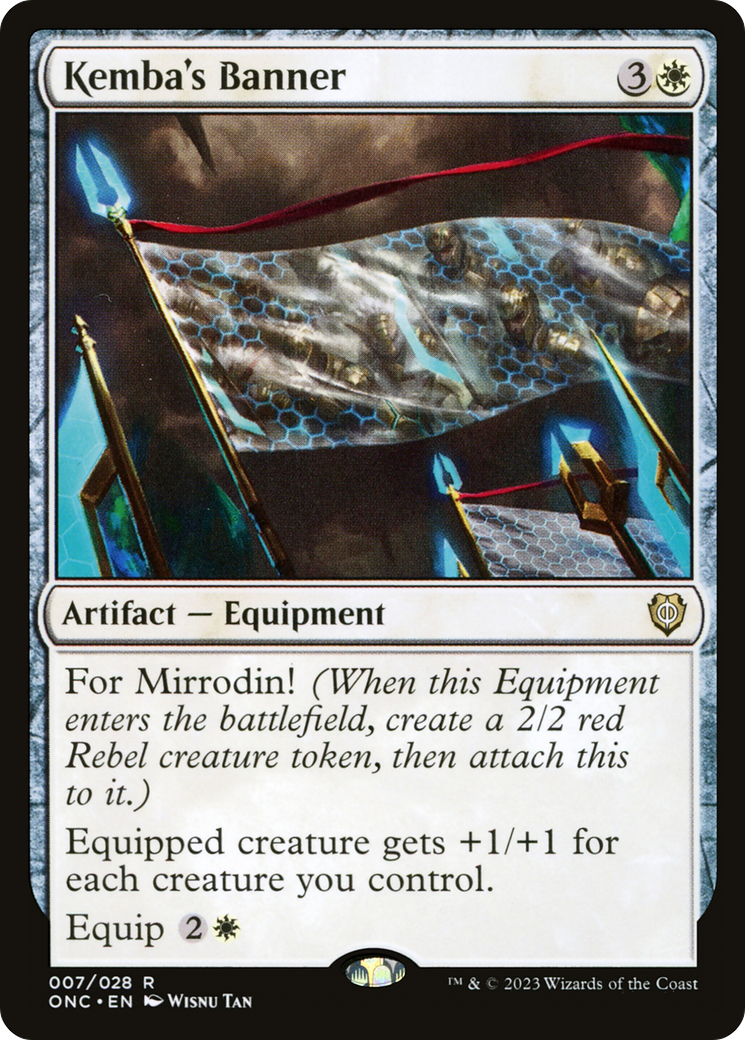 Kemba's Banner [Phyrexia: All Will Be One Commander] | Black Swamp Games