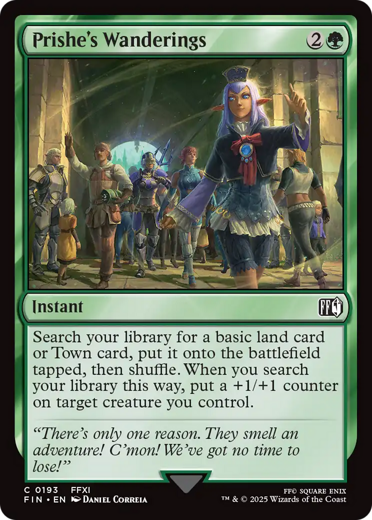 Prishe's Wanderings [FINAL FANTASY] | Black Swamp Games