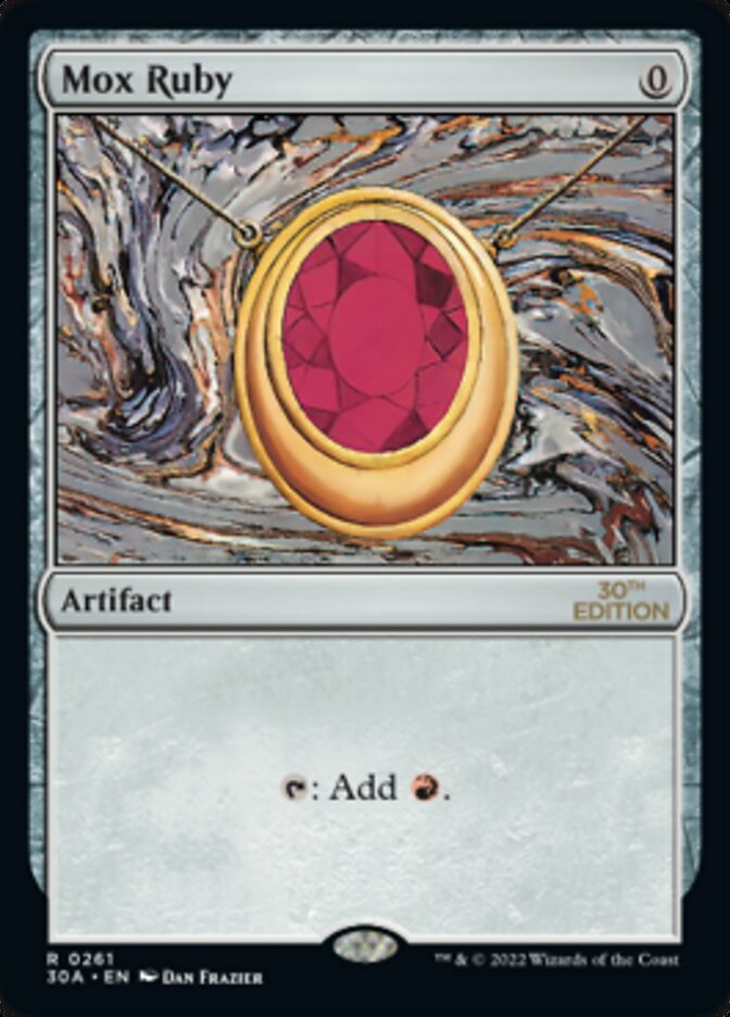 Mox Ruby [30th Anniversary Edition] | Black Swamp Games