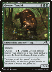 Greater Tanuki [The List] | Black Swamp Games