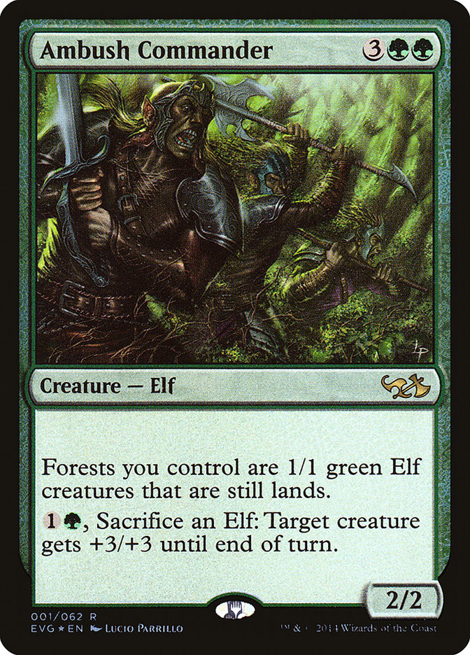 Ambush Commander (Elves vs. Goblins) [Duel Decks Anthology] | Black Swamp Games