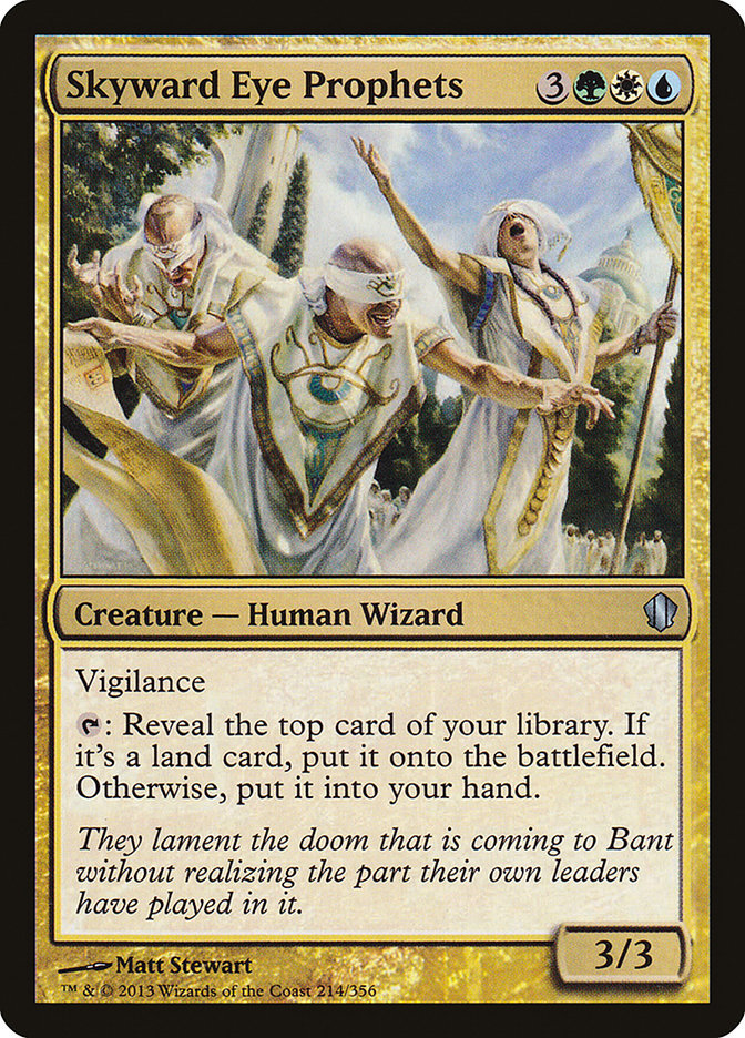 Skyward Eye Prophets [Commander 2013] | Black Swamp Games