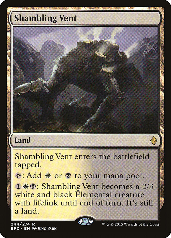 Shambling Vent [Battle for Zendikar] | Black Swamp Games