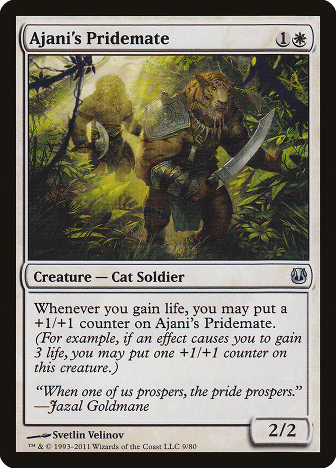 Ajani's Pridemate [Duel Decks: Ajani vs. Nicol Bolas] | Black Swamp Games