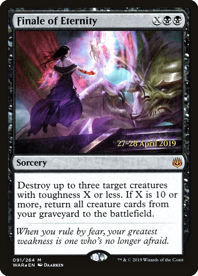 Finale of Eternity [War of the Spark Prerelease Promos] | Black Swamp Games