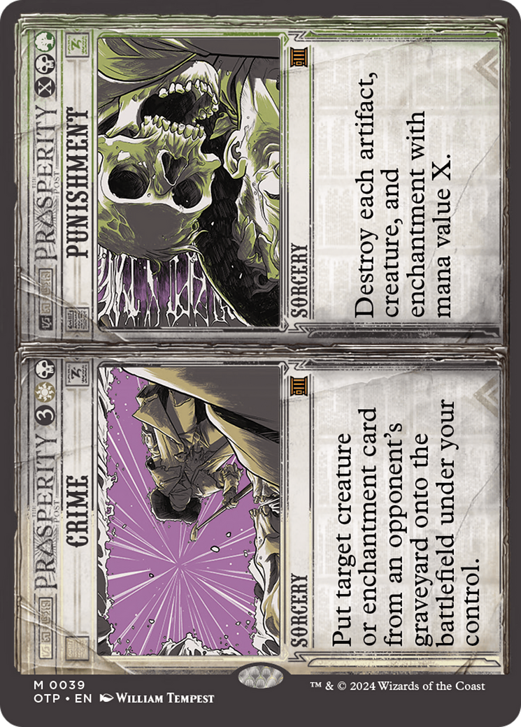 Crime // Punishment [Outlaws of Thunder Junction: Breaking News] | Black Swamp Games