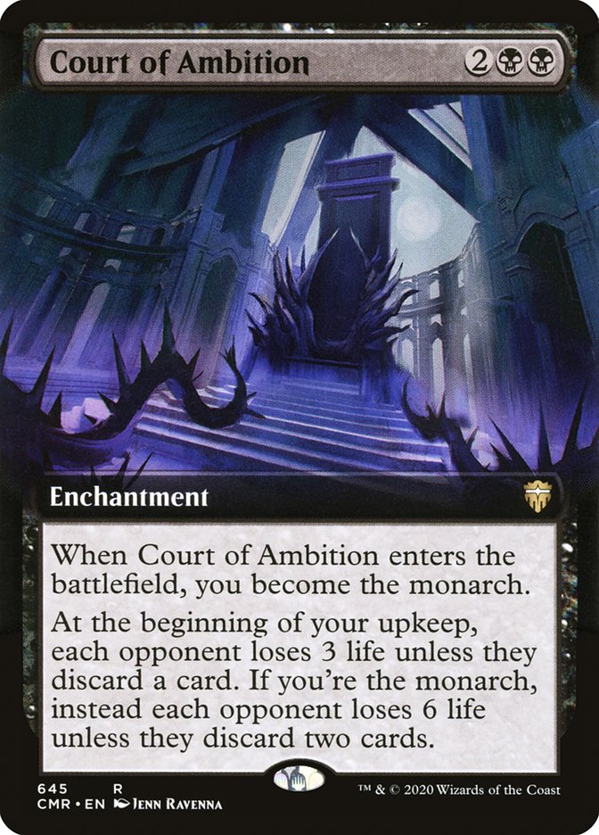 Court of Ambition (Extended Art) [Commander Legends] | Black Swamp Games