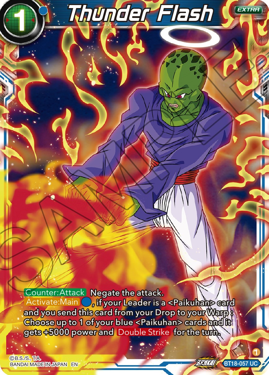 Thunder Flash (BT18-057) [Dawn of the Z-Legends] | Black Swamp Games