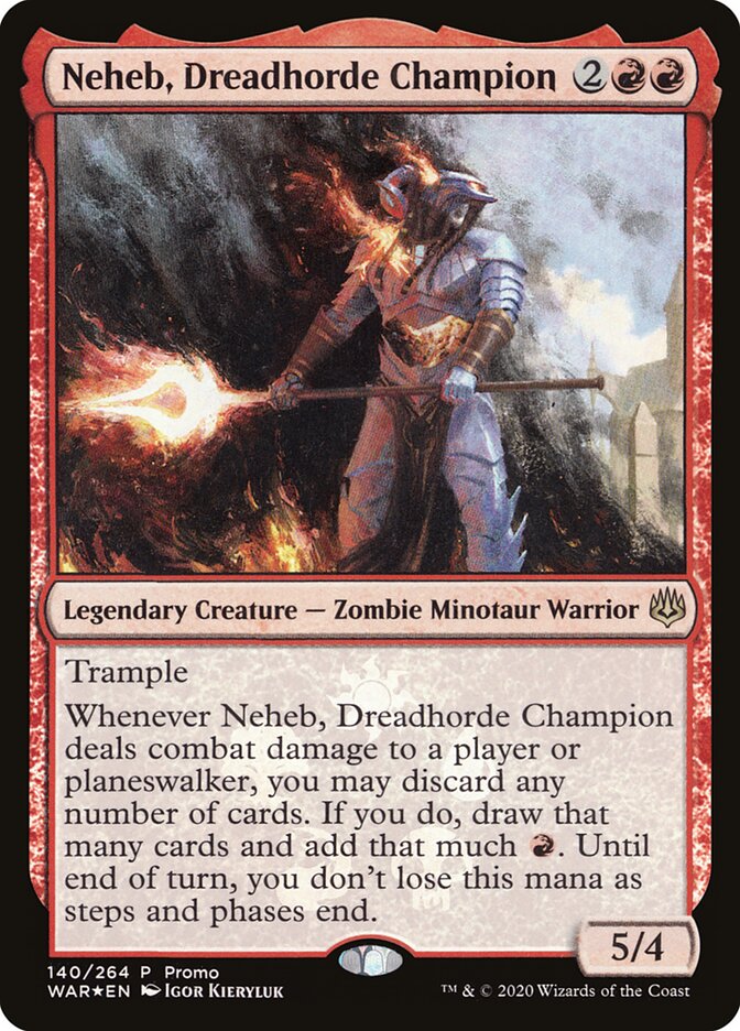 Neheb, Dreadhorde Champion [Resale Promos] | Black Swamp Games