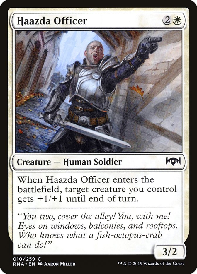Haazda Officer [Ravnica Allegiance] | Black Swamp Games