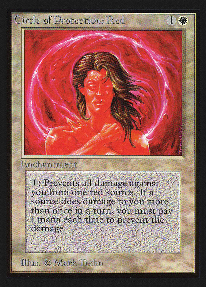 Circle of Protection: Red [International Collectors' Edition] | Black Swamp Games