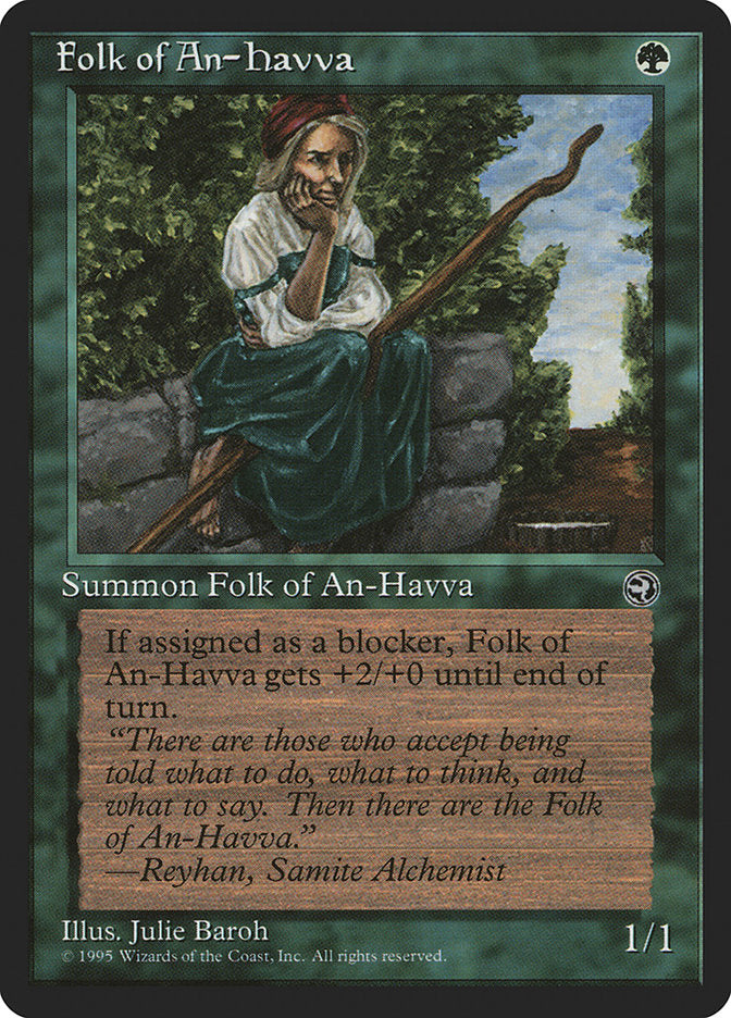 Folk of An-Havva (Reyhan Flavor Text) [Homelands] | Black Swamp Games