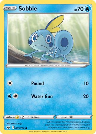 Sobble (055/202) (Premium Collection) [Sword & Shield: Base Set] | Black Swamp Games