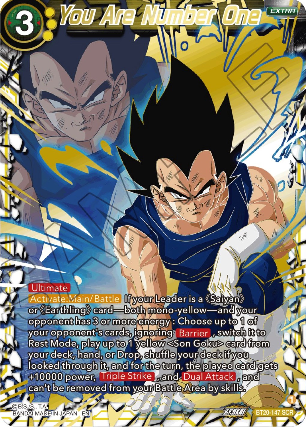 You Are Number One (BT20-147) [Power Absorbed] | Black Swamp Games