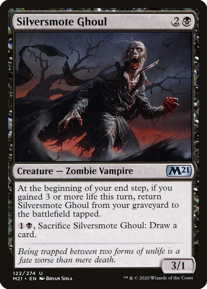 Silversmote Ghoul [Core Set 2021] | Black Swamp Games