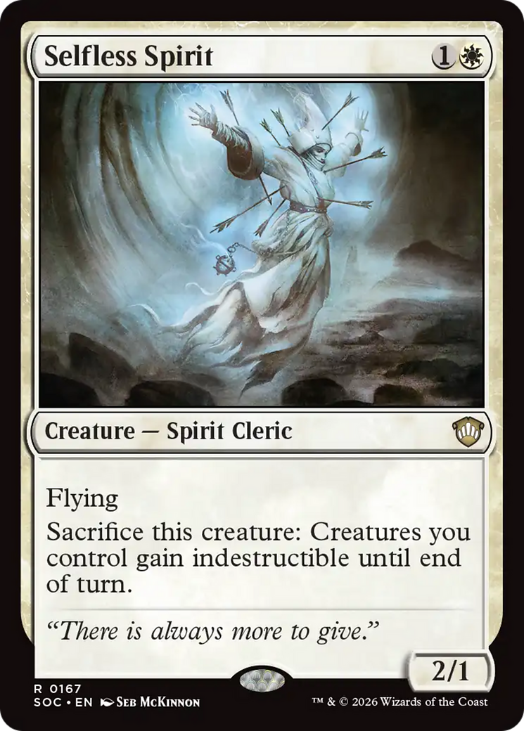 Selfless Spirit [Secrets of Strixhaven Commander] | Black Swamp Games