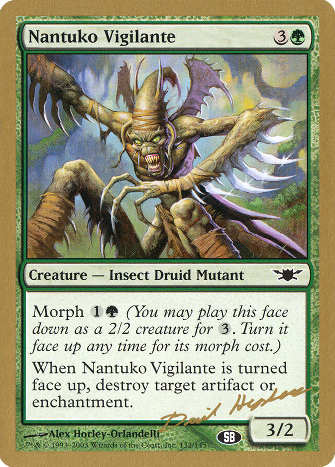 Nantuko Vigilante (Dave Humpherys) (SB) [World Championship Decks 2003] | Black Swamp Games