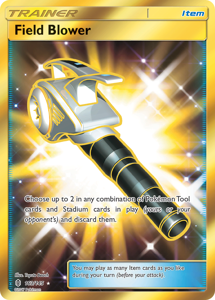 Field Blower (163/145) [Sun & Moon: Guardians Rising] | Black Swamp Games