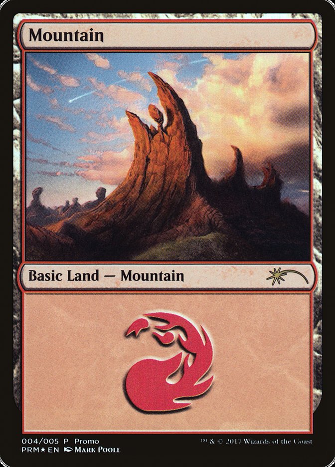 Mountain (4) [2017 Gift Pack] | Black Swamp Games