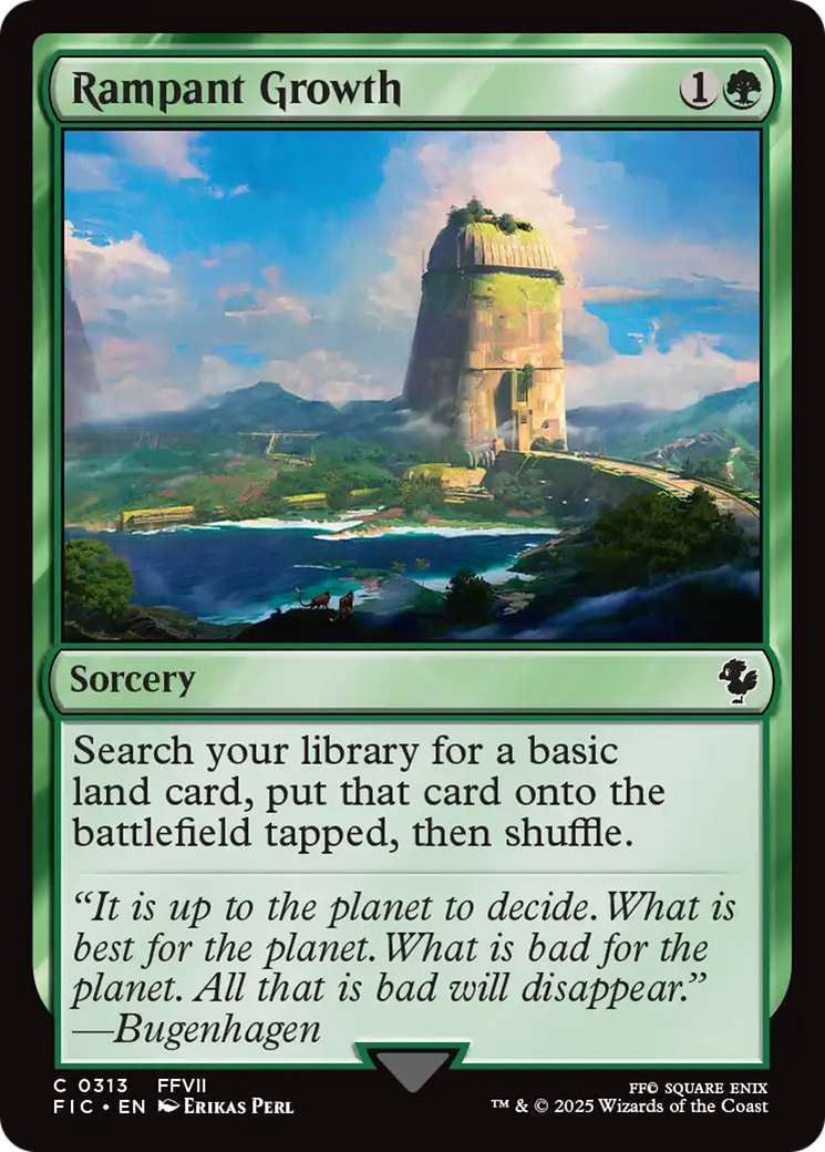 Rampant Growth [FINAL FANTASY Commander] | Black Swamp Games