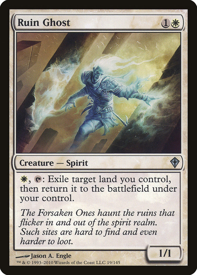 Ruin Ghost [Worldwake] | Black Swamp Games