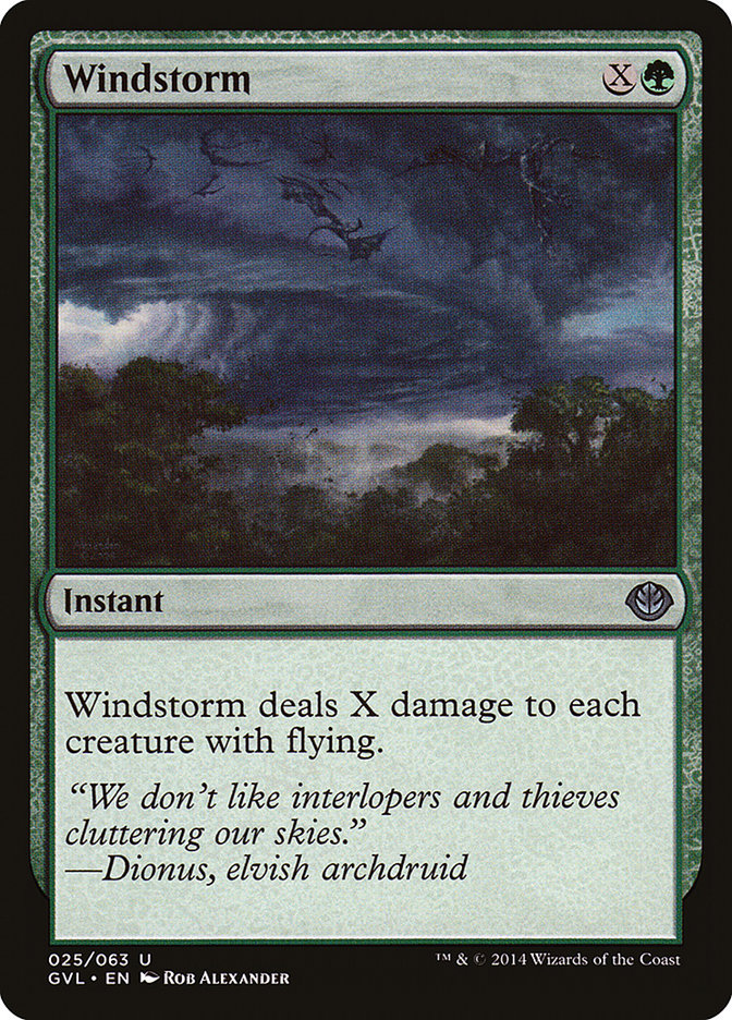 Windstorm (Garruk vs. Liliana) [Duel Decks Anthology] | Black Swamp Games