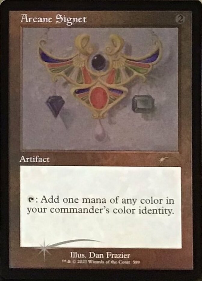 Arcane Signet (Retro) (Foil Etched) [Secret Lair Drop Promos] | Black Swamp Games