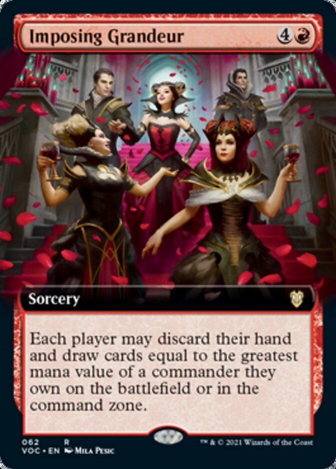 Imposing Grandeur (Extended Art) [Innistrad: Crimson Vow Commander] | Black Swamp Games