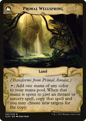 Primal Amulet // Primal Wellspring [Ixalan] | Black Swamp Games