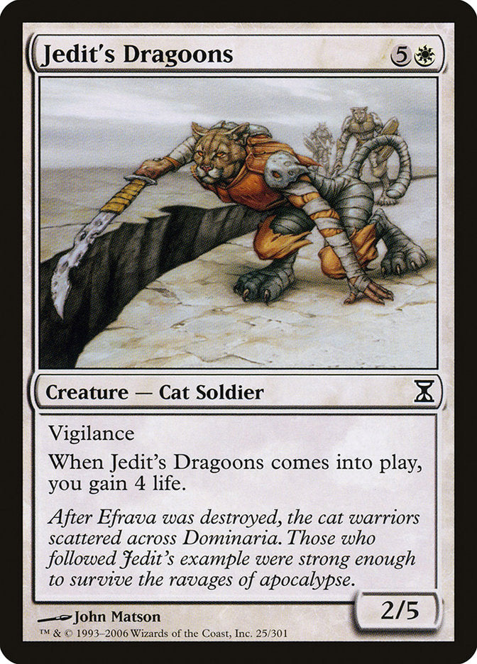 Jedit's Dragoons [Time Spiral] | Black Swamp Games