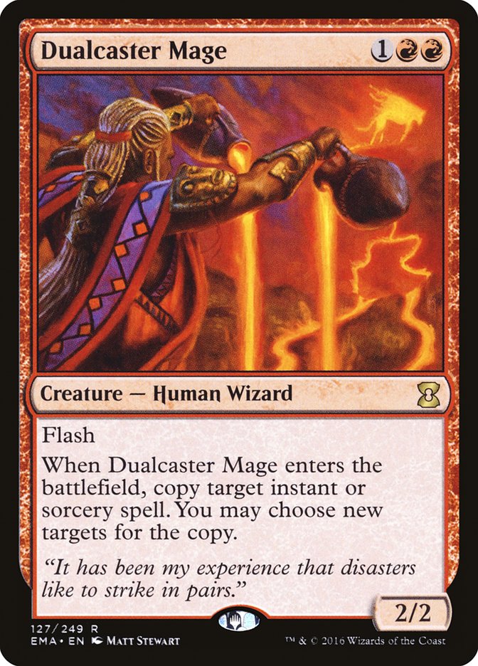 Dualcaster Mage [Eternal Masters] | Black Swamp Games
