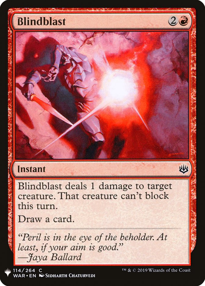 Blindblast [Mystery Booster] | Black Swamp Games