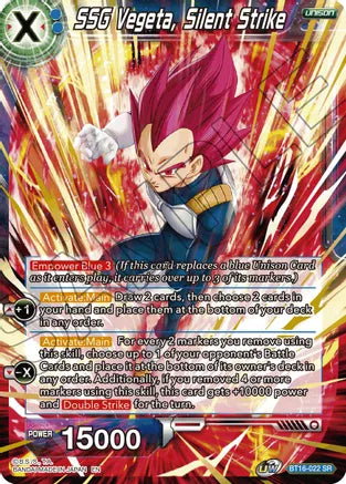 SSG Vegeta, Silent Strike (BT16-022) [Realm of the Gods] | Black Swamp Games