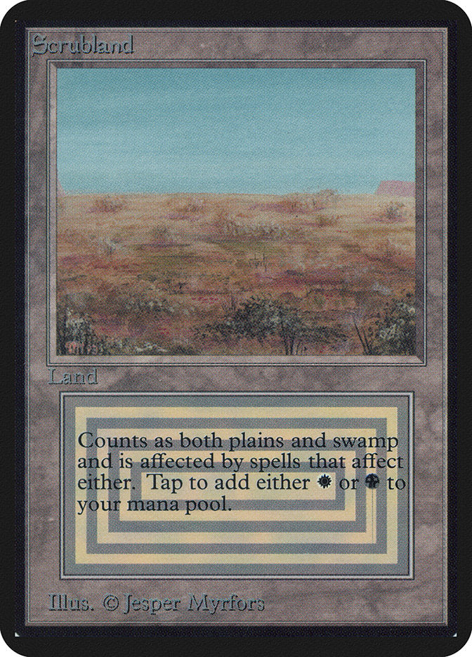 Scrubland [Alpha Edition] | Black Swamp Games