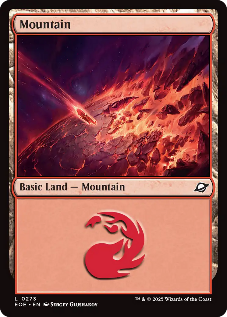 Mountain (0273) [Edge of Eternities] | Black Swamp Games