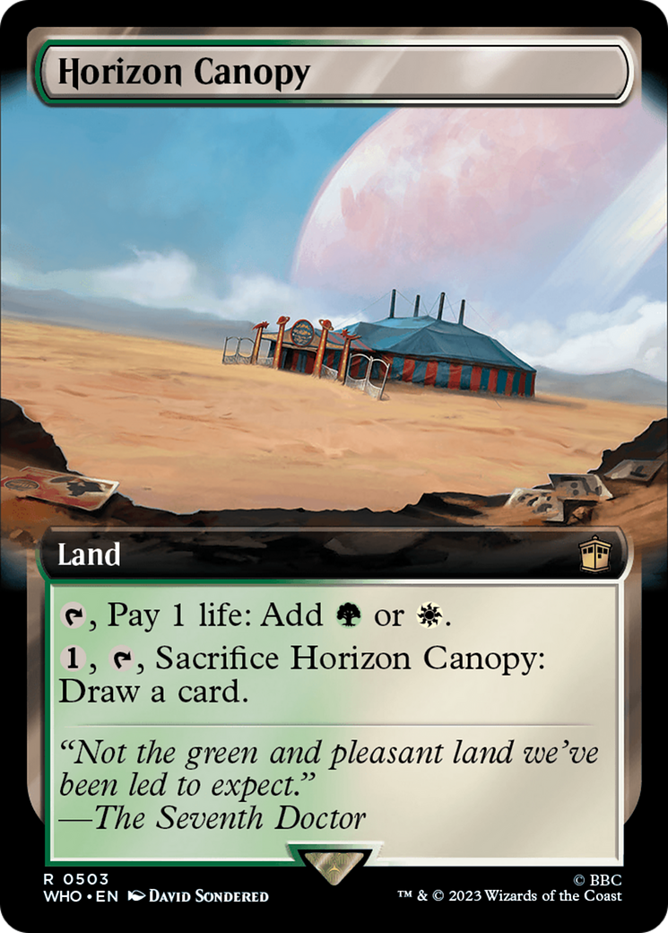 Horizon Canopy (Extended Art) [Doctor Who] | Black Swamp Games