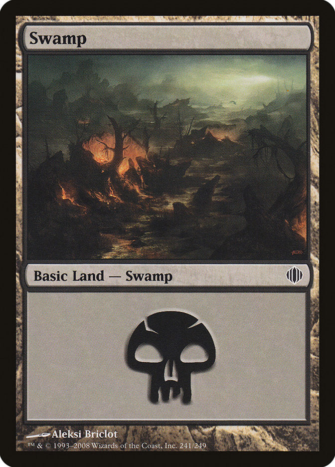 Swamp (241) [Shards of Alara] | Black Swamp Games