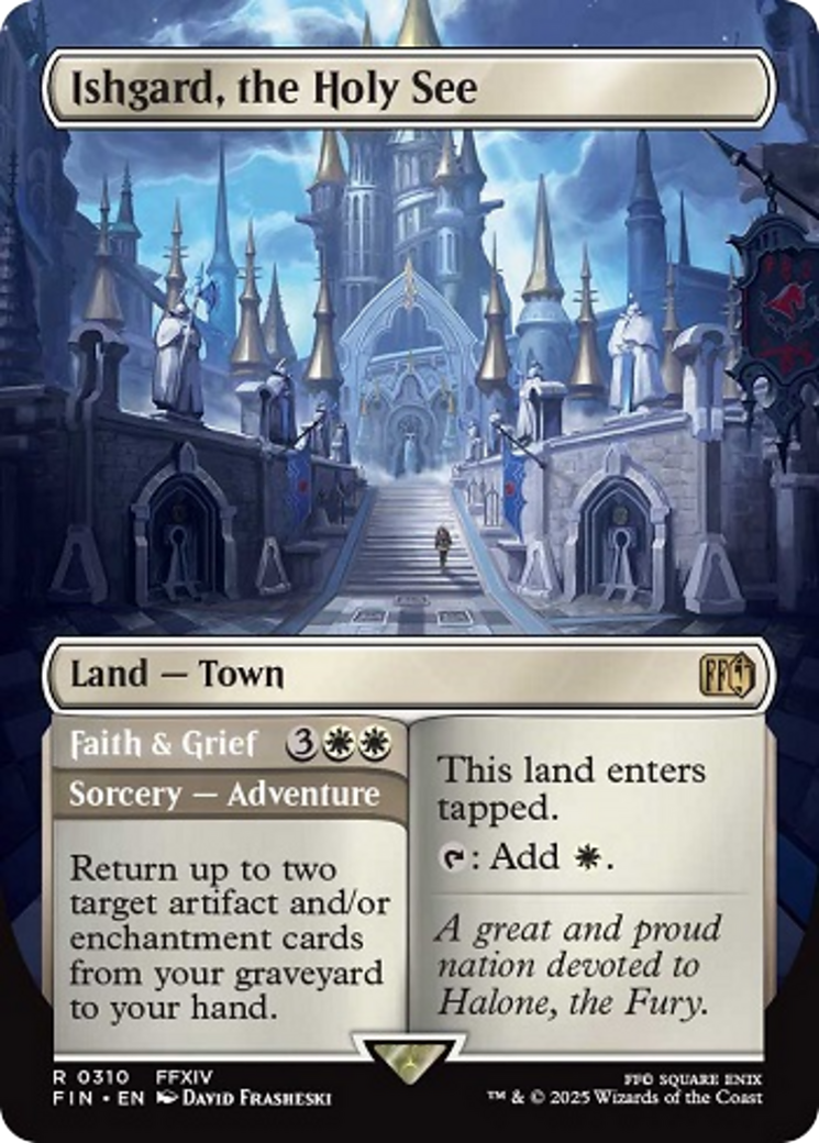 Ishgard, the Holy See (Borderless) [FINAL FANTASY] | Black Swamp Games