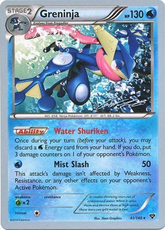 Greninja (41/146) (Ninja Blitz - Cody Walinski) [World Championships 2016] | Black Swamp Games