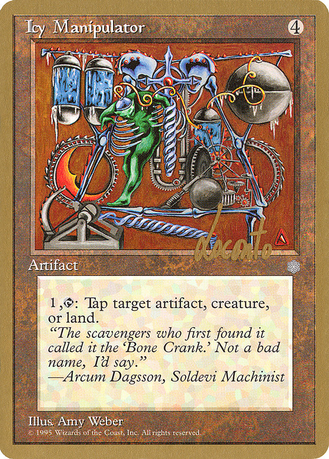 Icy Manipulator (Michael Loconto) [Pro Tour Collector Set] | Black Swamp Games