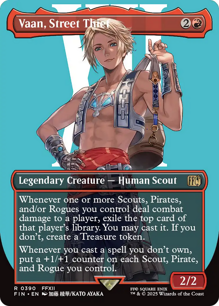 Vaan, Street Thief (Borderless) [FINAL FANTASY] | Black Swamp Games