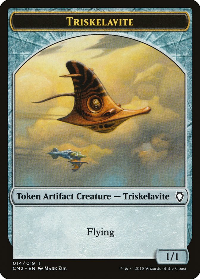 Triskelavite Token [Commander Anthology Volume II Tokens] | Black Swamp Games