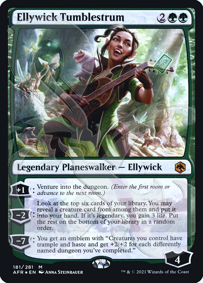 Ellywick Tumblestrum (Ampersand Promo) [Dungeons & Dragons: Adventures in the Forgotten Realms Promos] | Black Swamp Games