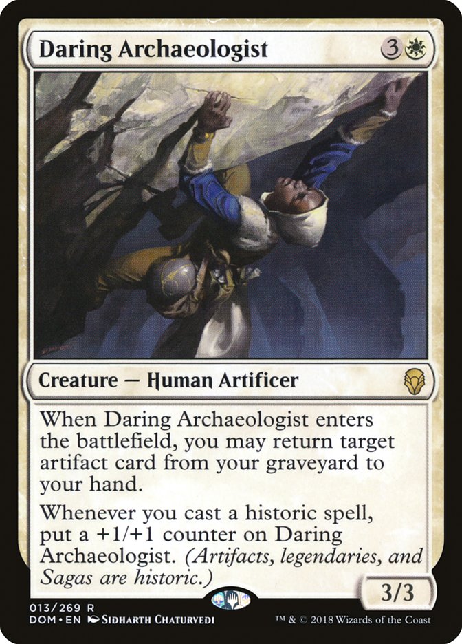 Daring Archaeologist [Dominaria] | Black Swamp Games