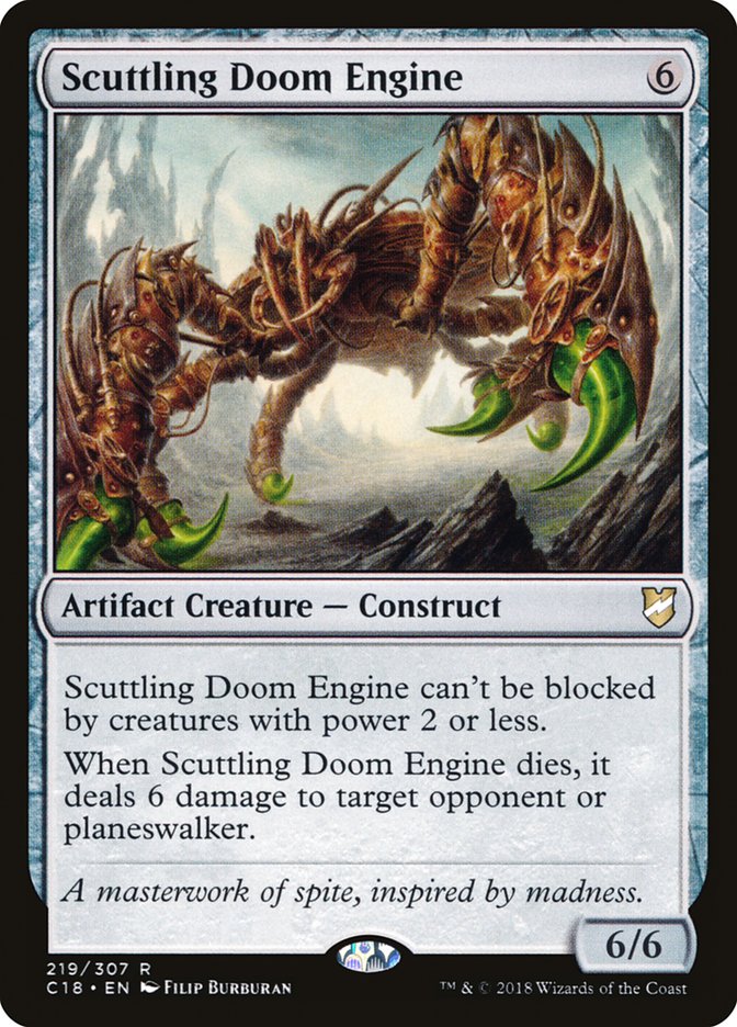Scuttling Doom Engine [Commander 2018] | Black Swamp Games