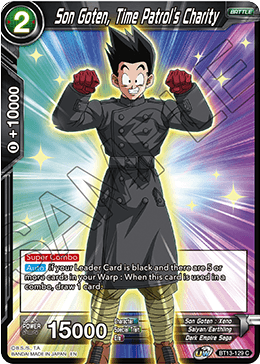 Son Goten, Time Patrol's Charity (Common) (BT13-129) [Supreme Rivalry] | Black Swamp Games