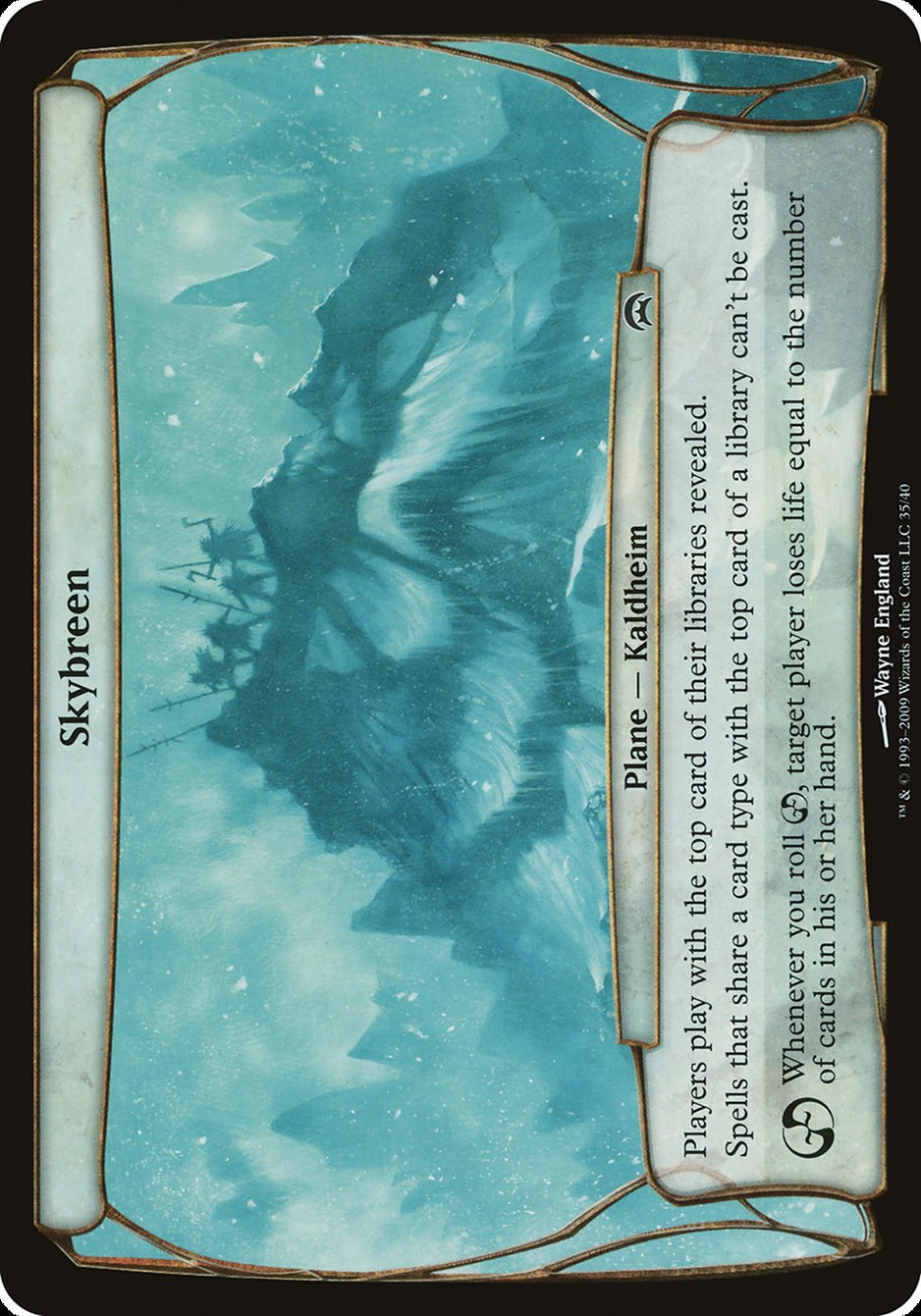 Skybreen (Planes) [Planechase Planes] | Black Swamp Games